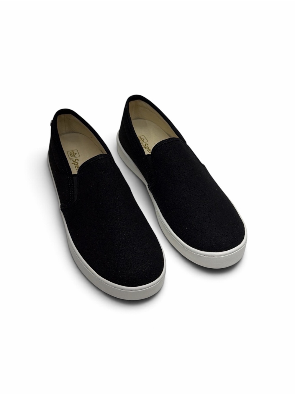 Spenco Black Womenβs Slip-on Shoes